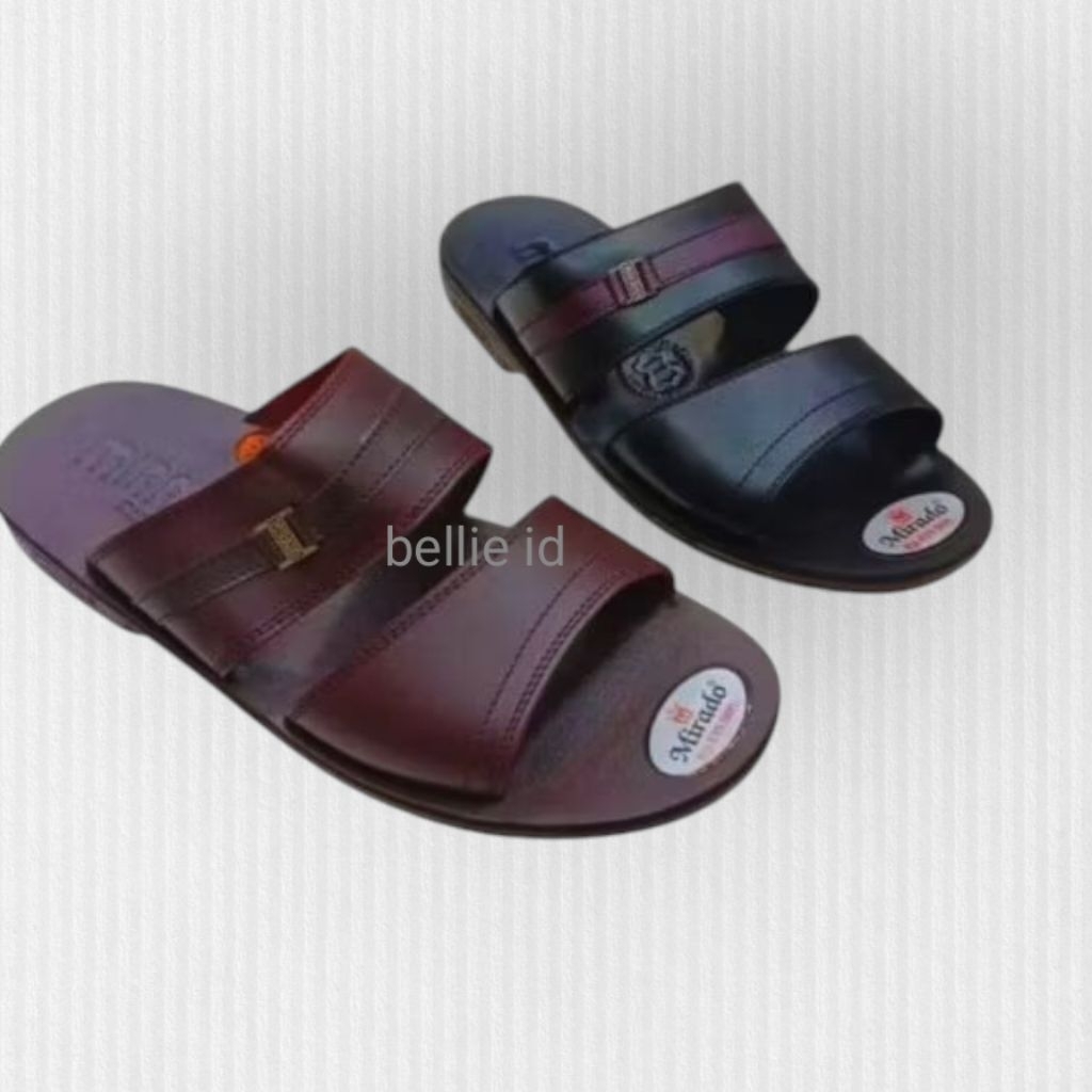 sandal pria asli kulit mirado 974 classic series