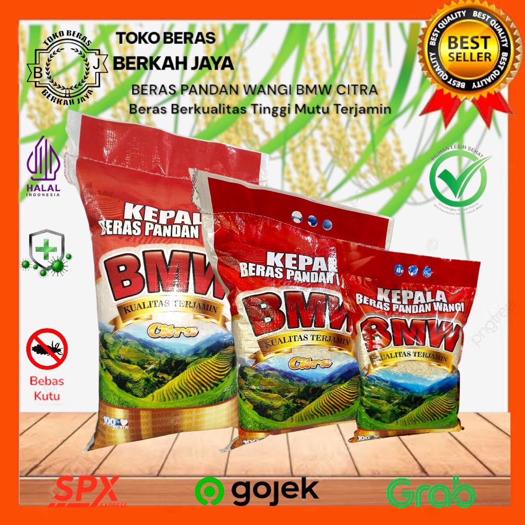 

BERAS BMW CITRA PANDAN WANGI SUPER 5KG 10KG 20KG