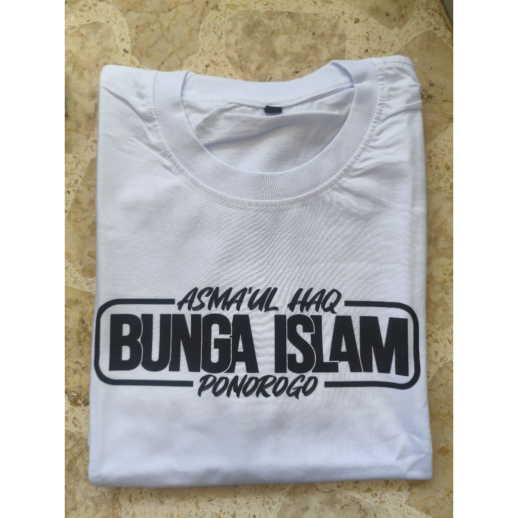 KAOS BUNGA ISLAM