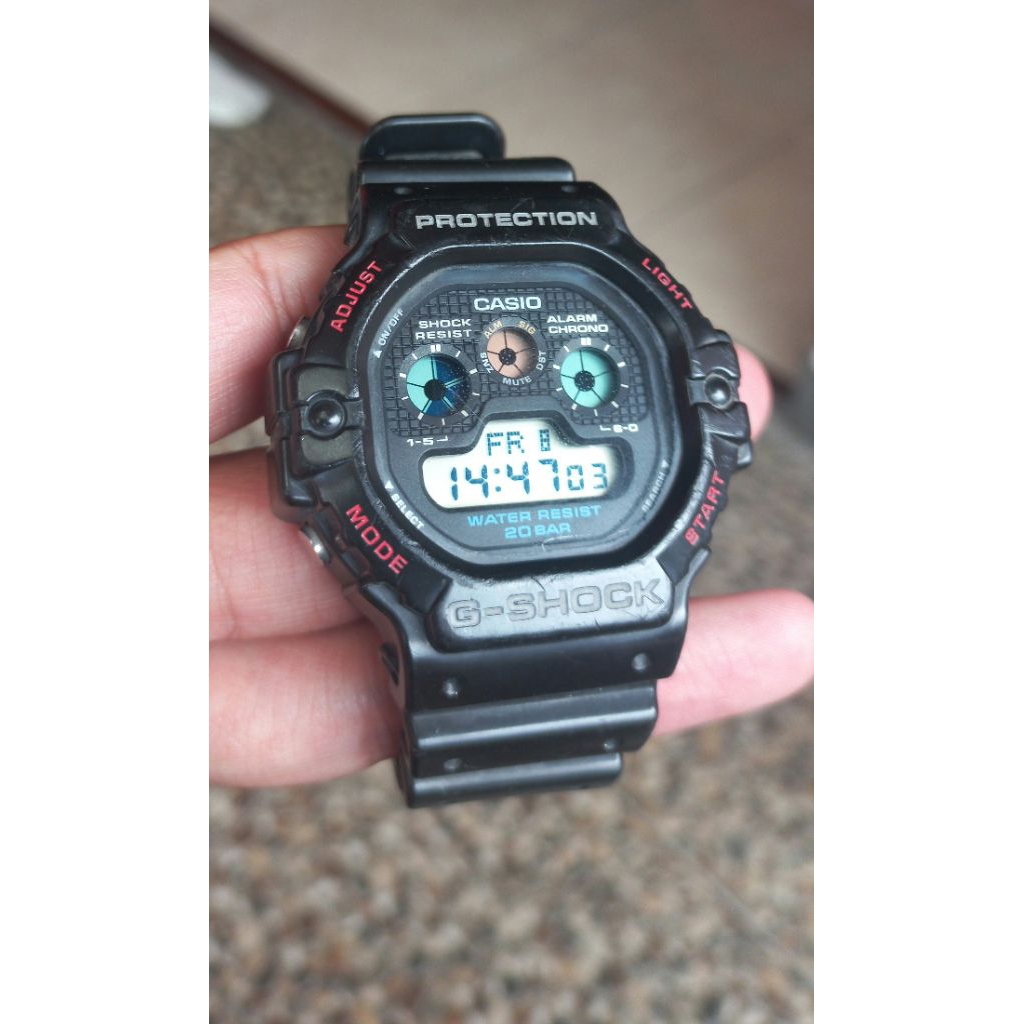 Casio G-Shock DW-5900 Vintage Second/Bekas/Preloved