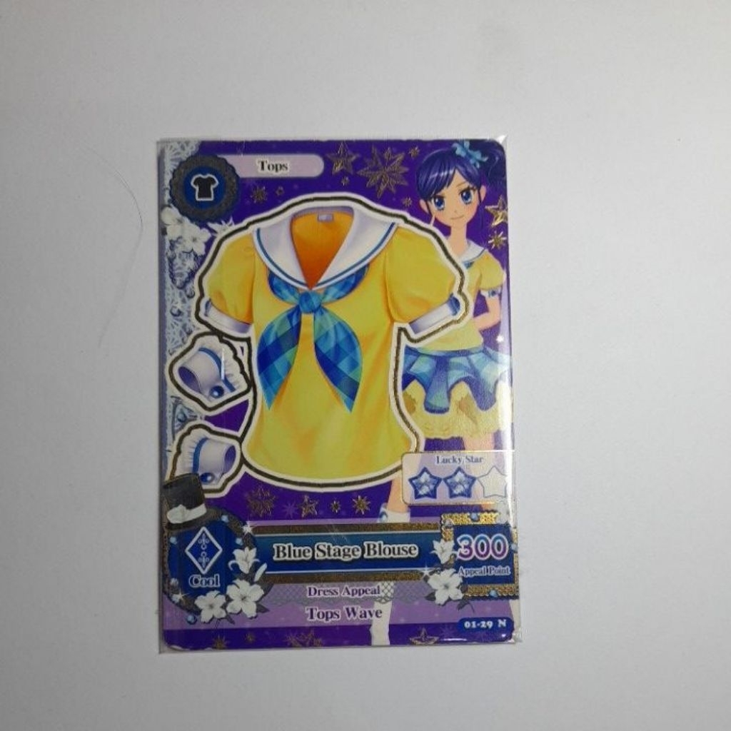 Kartu Aikatsu Blue Stage Blouse (N)