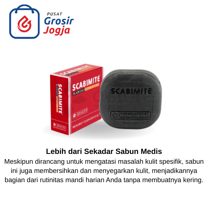 Scabimite Black Soap Sabun Anti Gatal