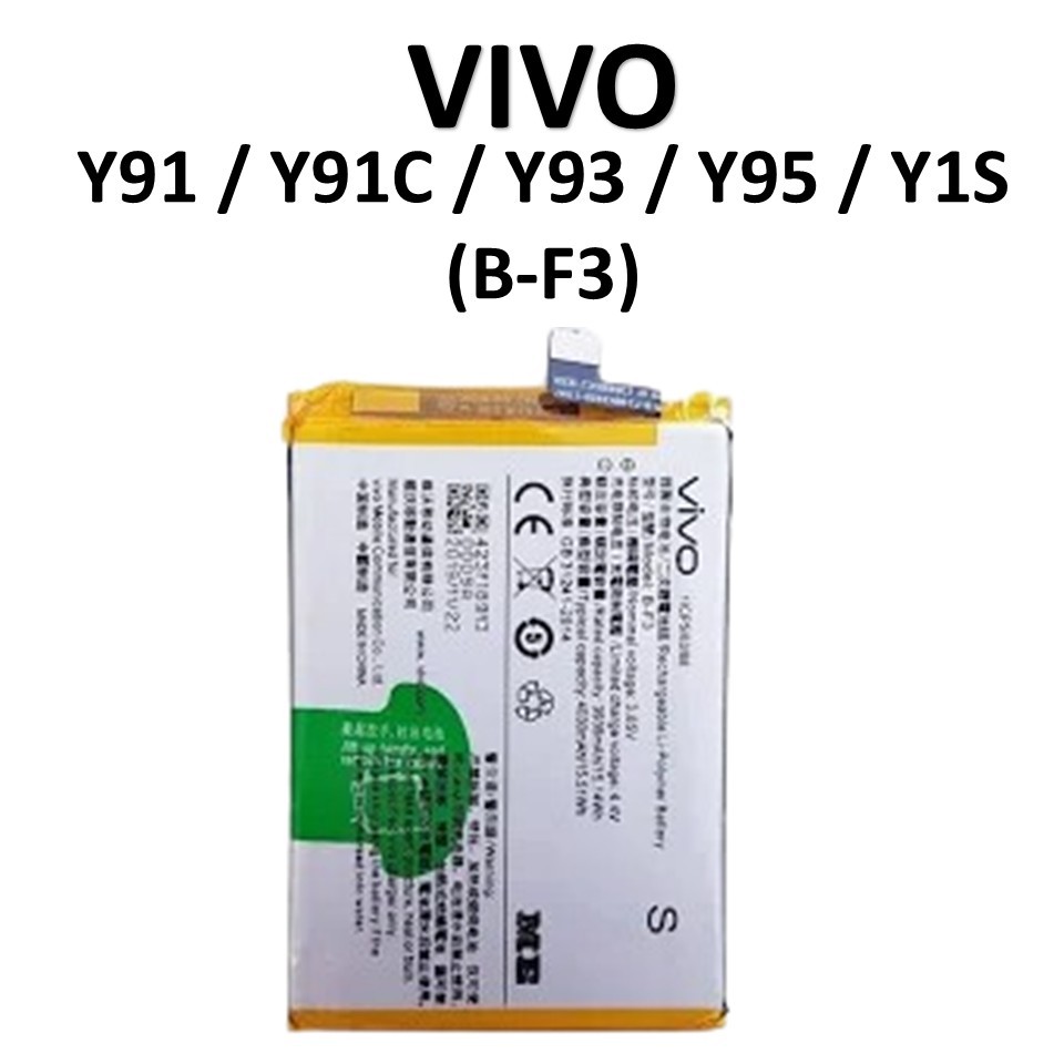 BATERAI VIVO B-F3 VIVO Y91 / Y93 1814 / Y95 / Y91C 1820 / Y1S BATRE BATRAI BATERAI ORIGINAL 100%