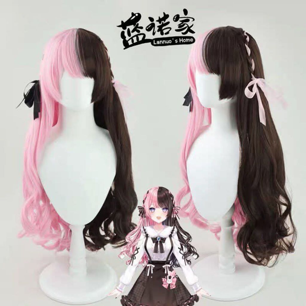 Wig Cosplay Hinano Tachibana Wig Anime Vtuber Cosplay