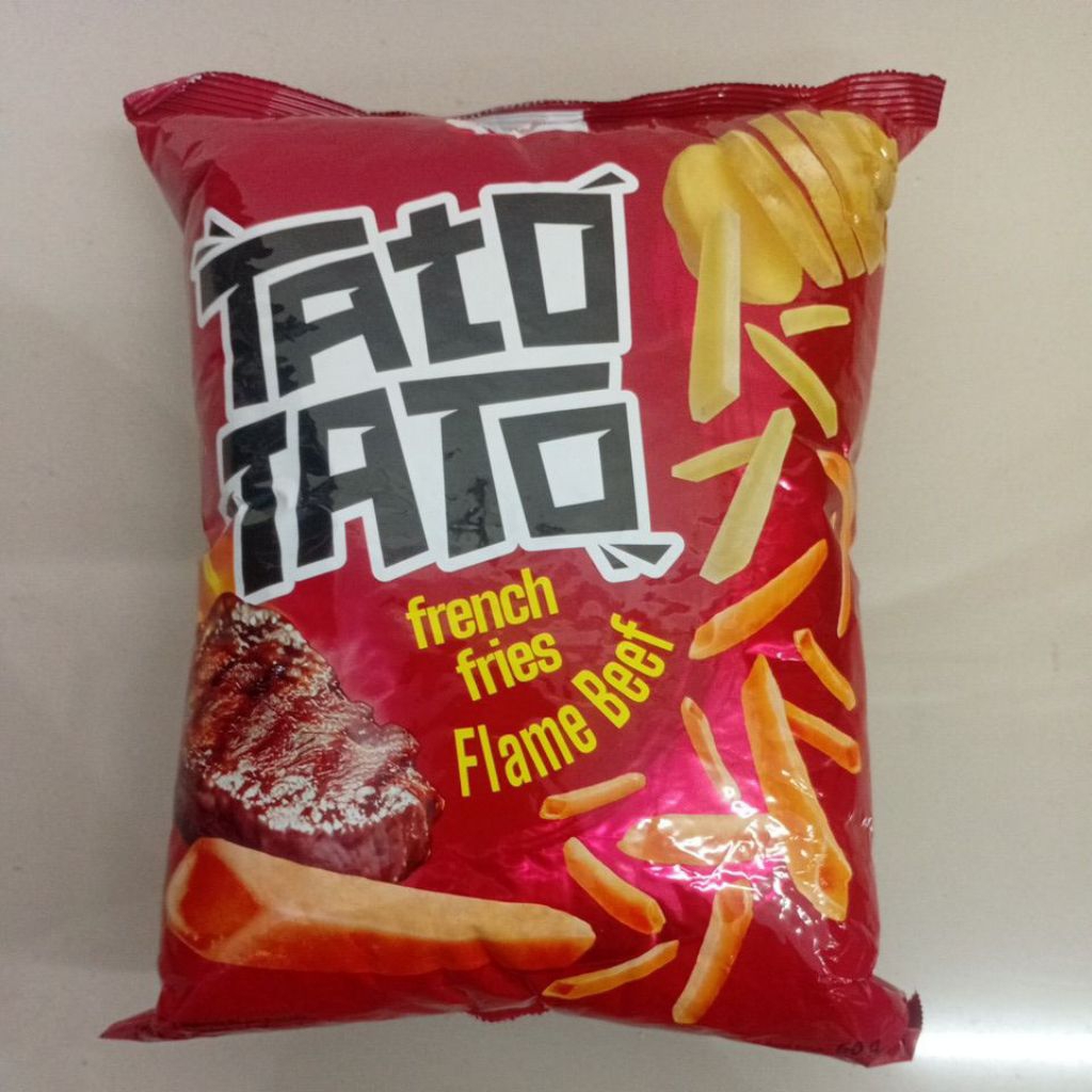 

TATO TATO - MAKANAN RINGAN FLAME BEEF 60 G