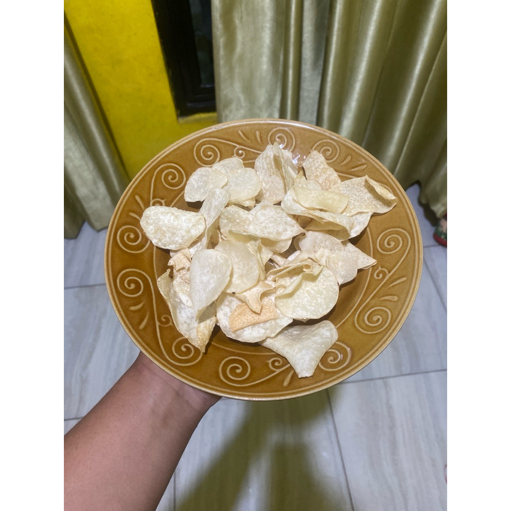 

BEST SELLER PikLas | Keripik Talas Original Asin Gurih Krispi