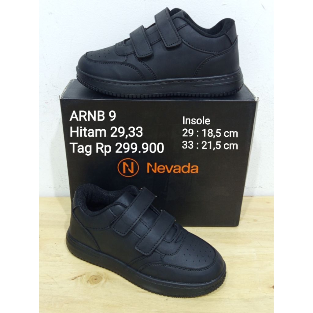 (Size 31-38) SEPATU SEKOLAH ANAK NEVADA ORIGINAL