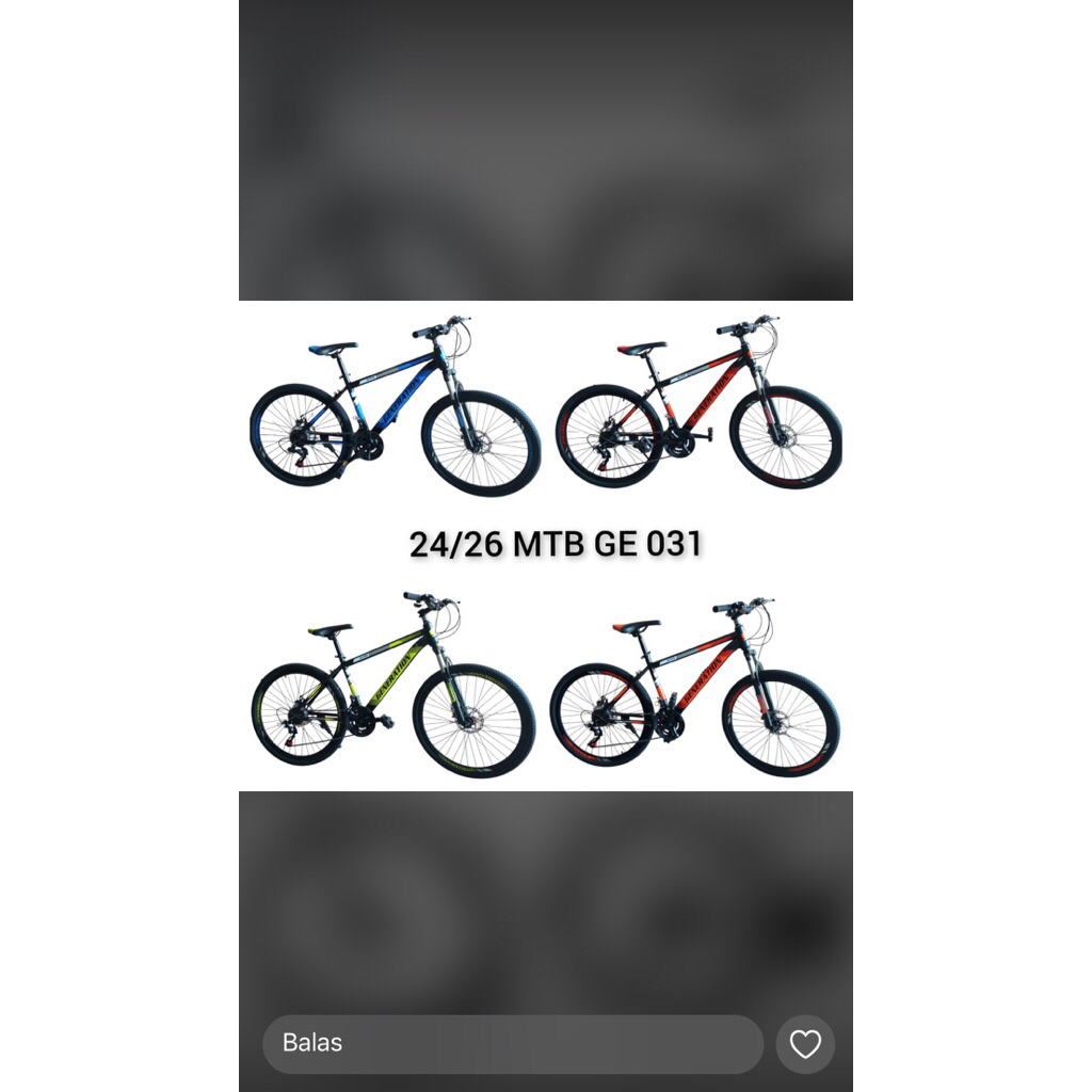 sepeda MTB 24 / 26