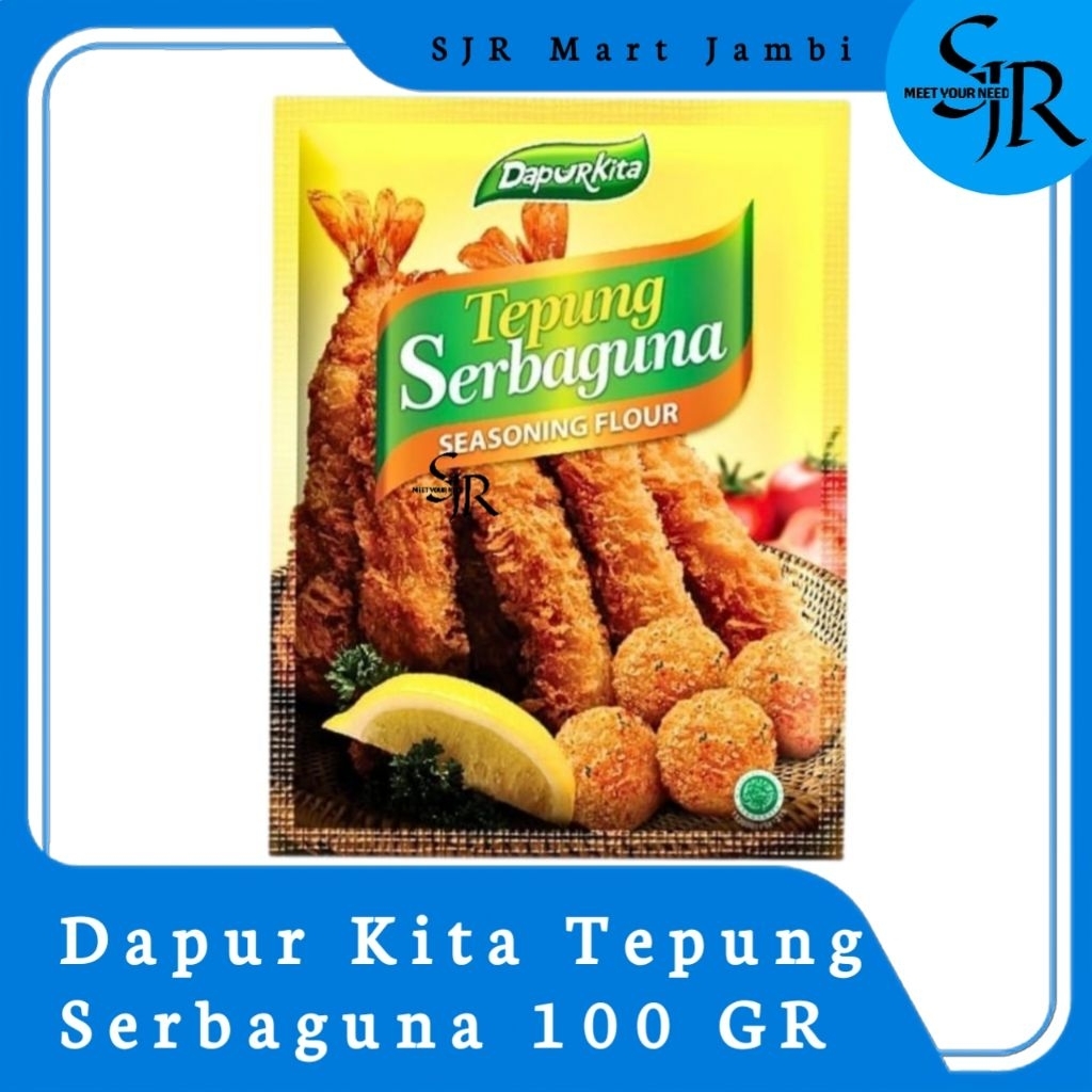 

Dapur Kita - Tepung Bumbu Serbaguna | Kemasan 100gr