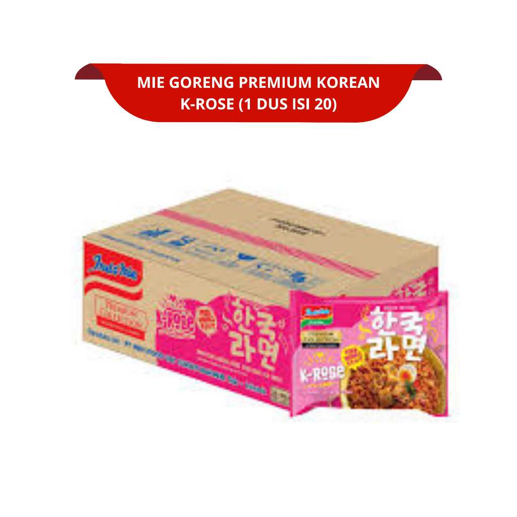 

[1 DUS ISI 20] INDOMIE MIE GORENG PREMIUM KOREAN K-ROSE FIERY CHIKIN