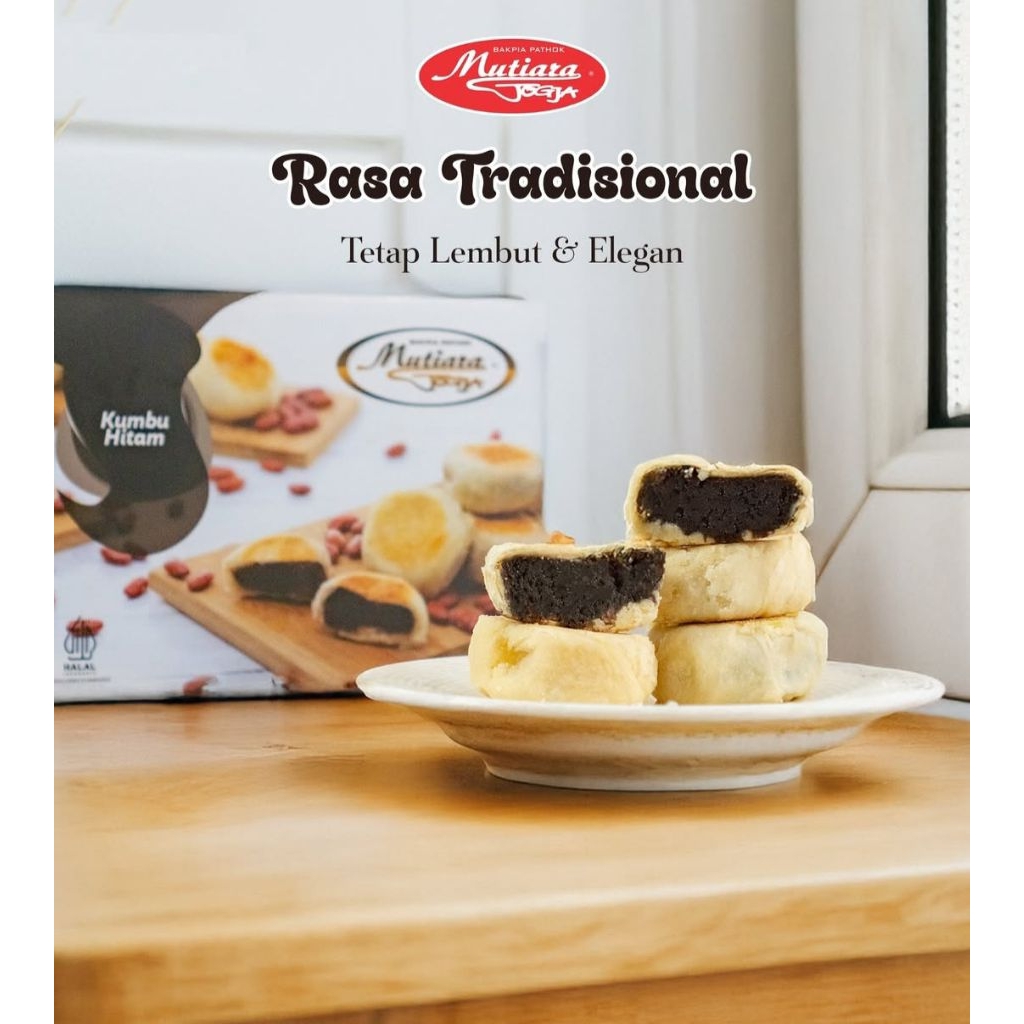 

Bakpia Mutiara Jogja Rasa Kumbu Hitam isi 20