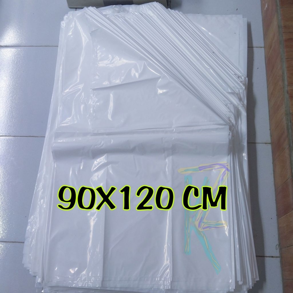 Plastik putih 90 x120 Cm , Kantong Sampah putih 90x120 Cm , Kantong Plastik putih 90x120 Cm , Kanton