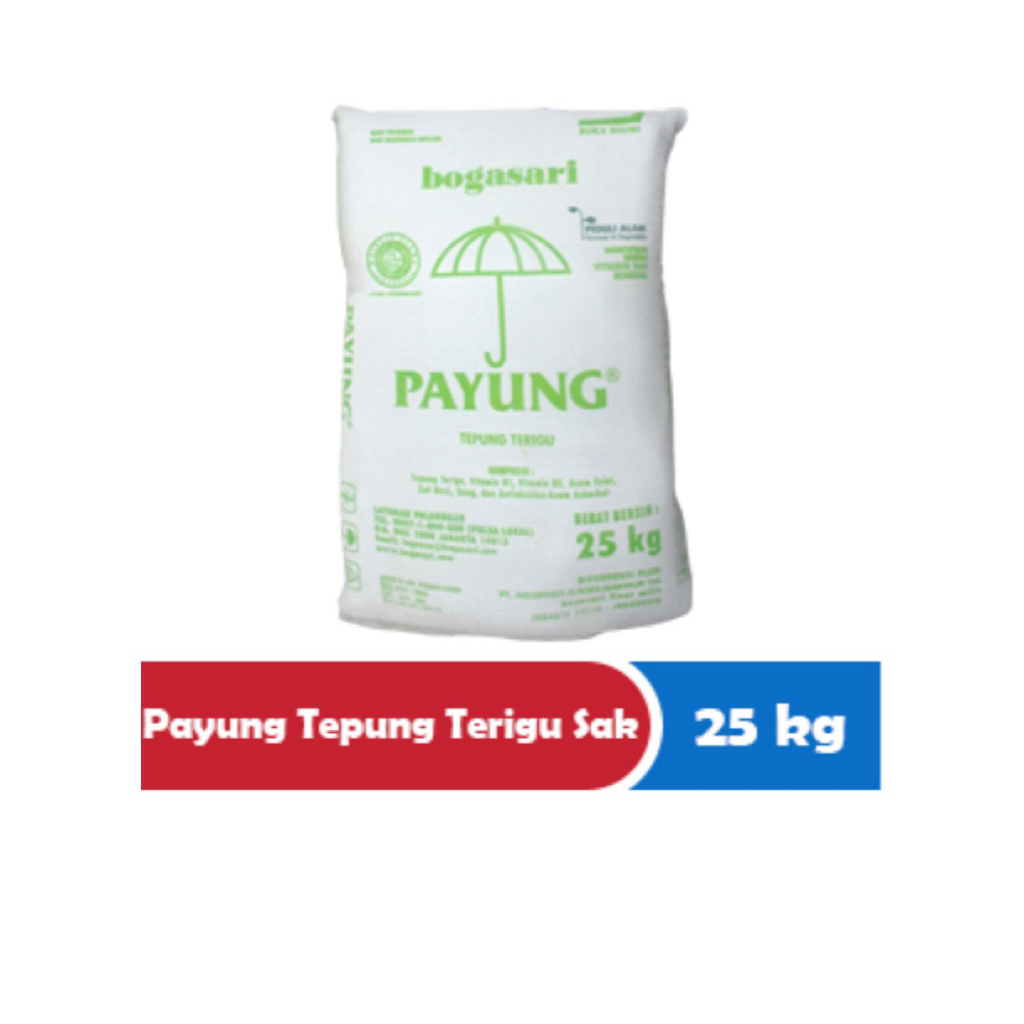 

Tepung Terigu Bogasari Payung Sak 25 kg – Kualitas Terbaik untuk Usaha