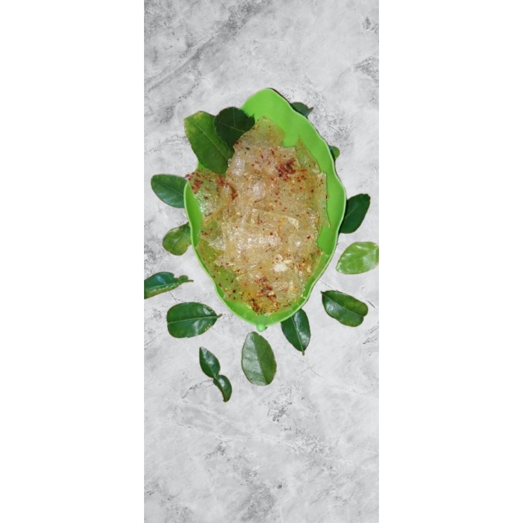 

kripca/kripikkaca pedas gurih dan asin.