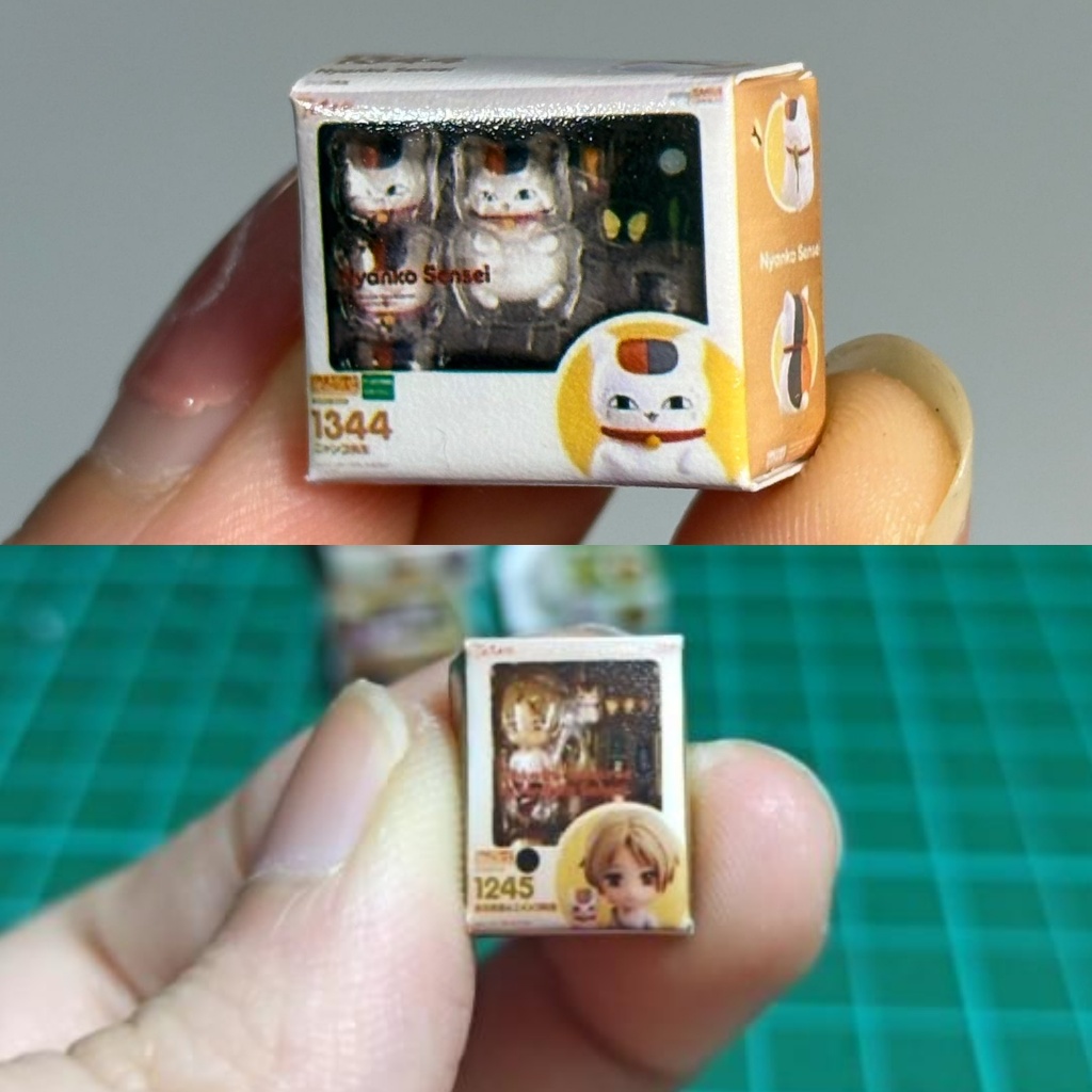 Mini Box Nendoroid 1/12 Natsume's Book of Friends / Natsume Yuujinchou / Nyanko Sensei