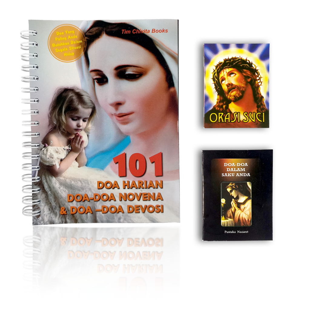 PROMO; Paket Buku Doa Katolik/Doa Umat Kristiani/Souvenir Buku Doa Katolik/Doa dan Devosi Katolik