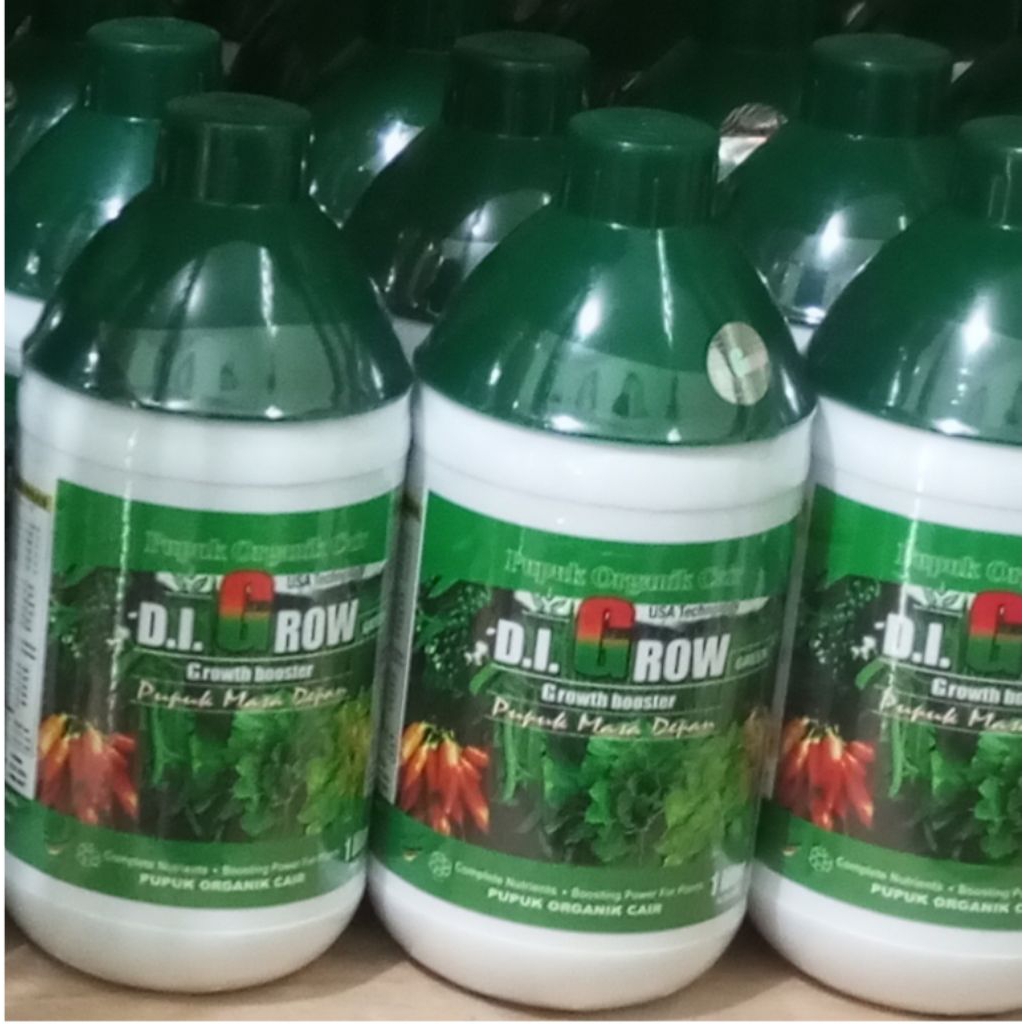 PUPUK DI GROW/Pupuk Organik cair DI Grow Hijau