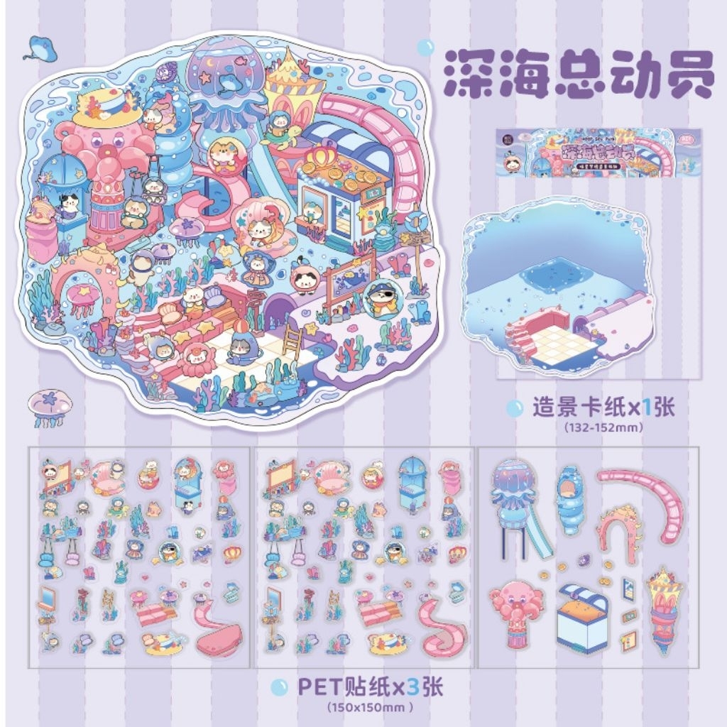 

3D Stickers DIY Planner Stiker Wedding Series Holiday Series