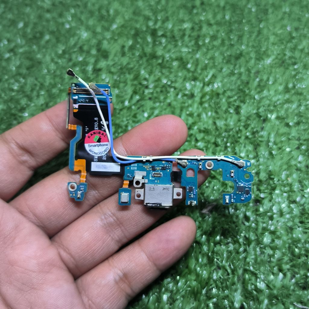 Board Charger Samsung S9 Plus S9+ / Pcb Papan Konektor Cas & Kabel Antena - Ori Copotan