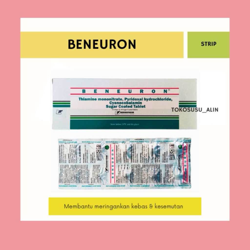 BENEURON STRIP 10 TABLET / VITAMIN B COMPLEX