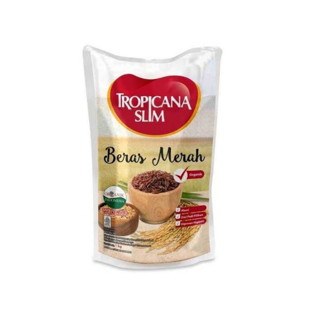 

Tropicana Slim Beras Merah Organik 1000g/1kg