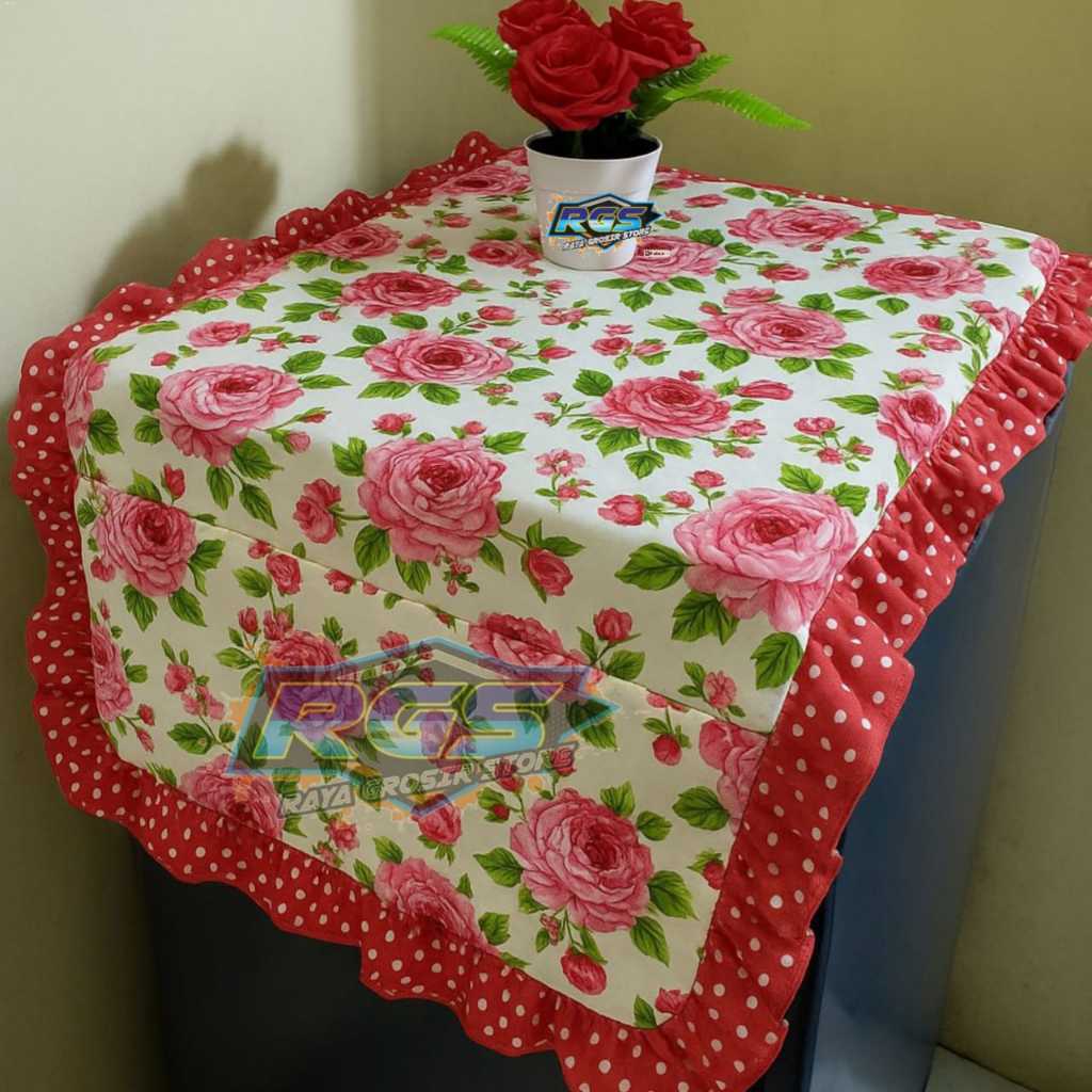 PROMO COVER KULKAS/TUTUP KULKAS /TAPLAK KULKAS  SERBAGUNA