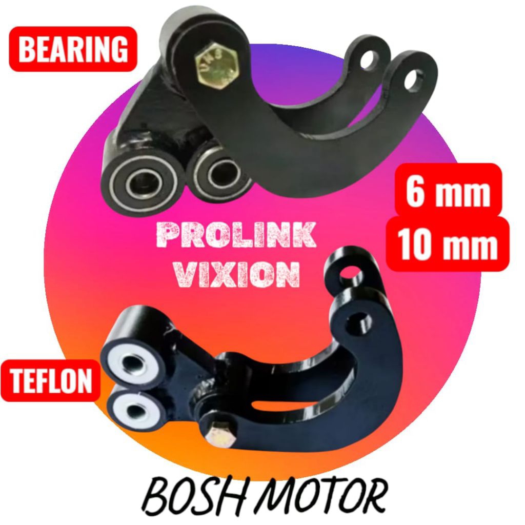 Prolink Vixion Peninggi Sock Belakang Monosock Vixion Bearing Dan Teplon