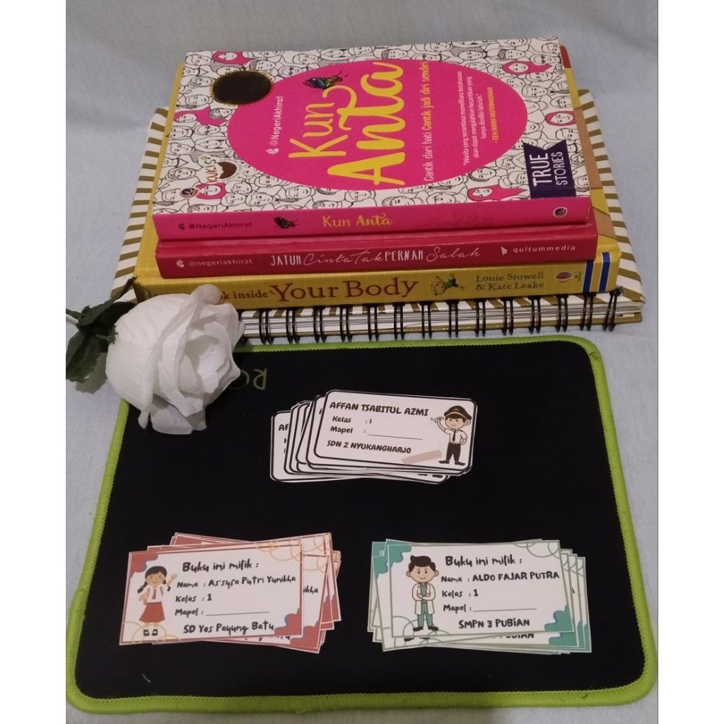 

[18 pcs] Stiker Label Costum