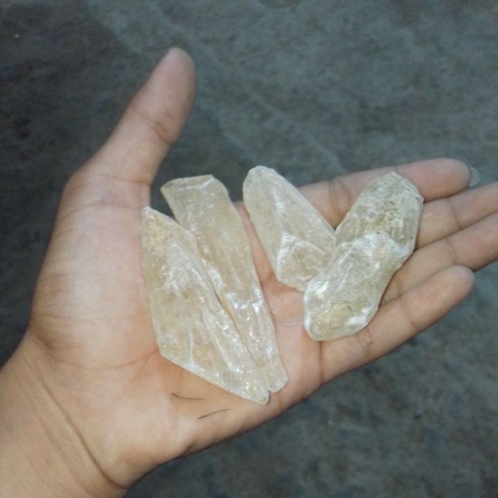 Batu kristal mani gajah asli 100% original