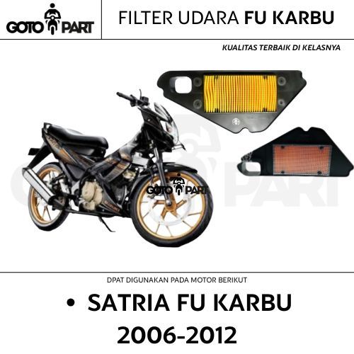 Filter Udara Satria Fu 150 Karbu Barong Saringan FU KARBU 2006-2012