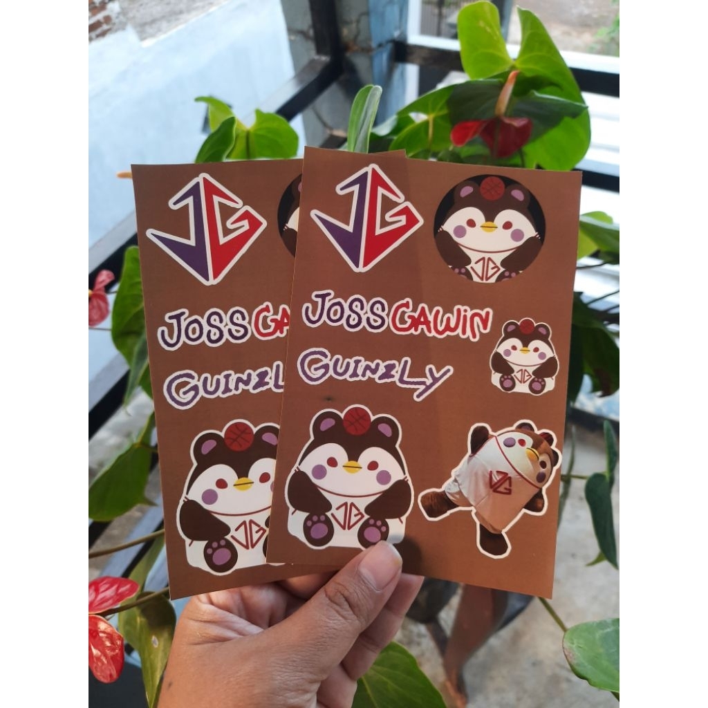 

Stiker guinzly jossgawin deco stiker mascot gmmtv