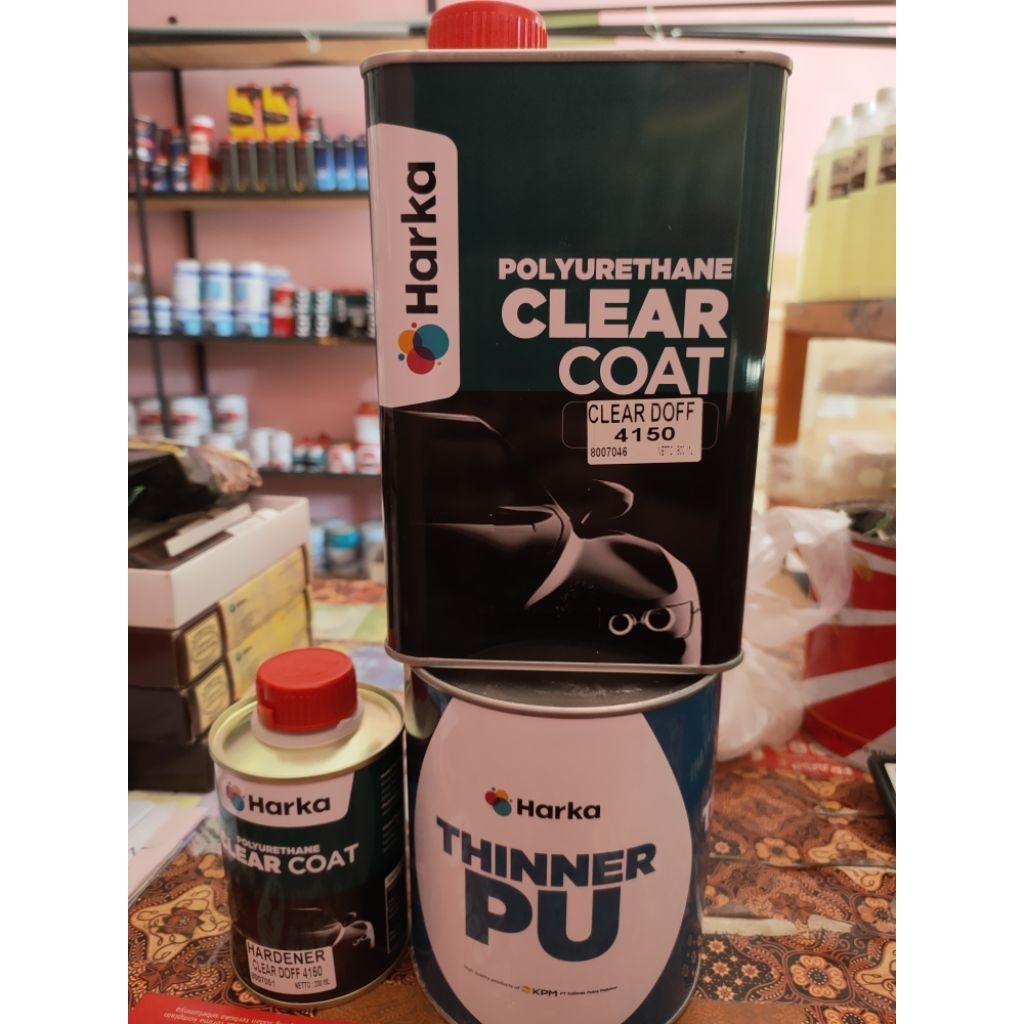 promo clear DOFF harka+tiner PU harka 1 paket