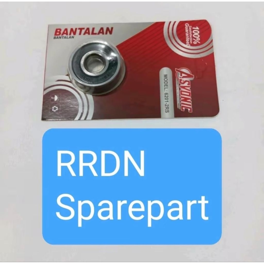 Bearing 6201 2RS Lahar 6201 2RS Bearing Asvonic Bearing Lahar Bantalan 6201 Asvonic