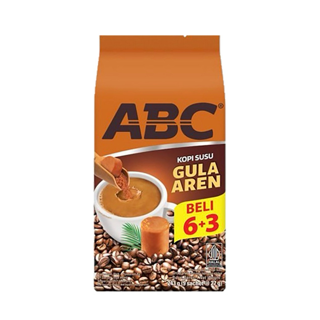 

ABC KOPI SUSU GULA AREN 9x27g