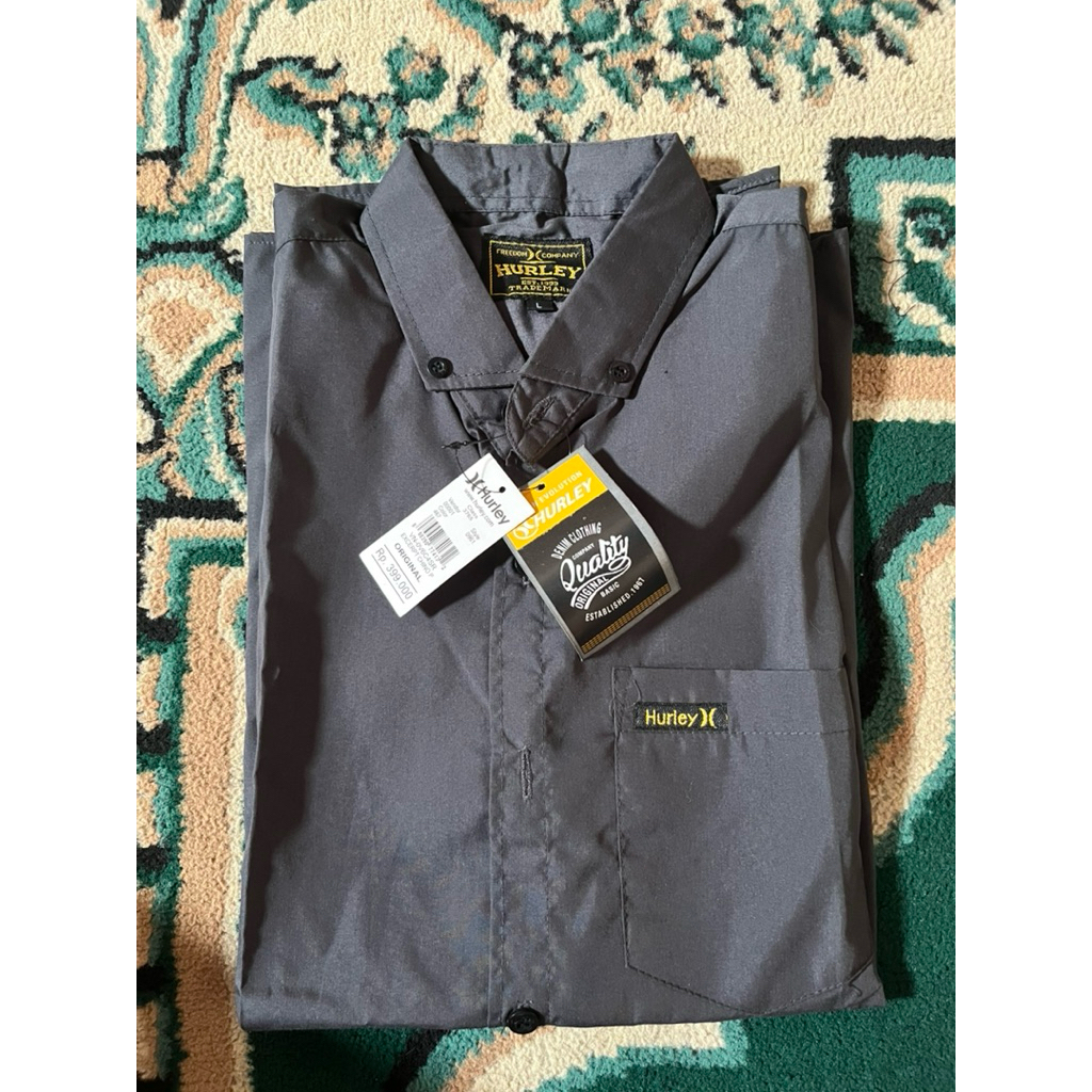 Kemeja HURLEY ORI Lengan Pendek