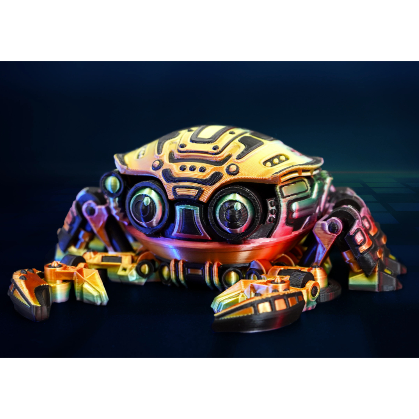 Cuero Mainan Cyber Crab Robot Kepiting Artikulasi