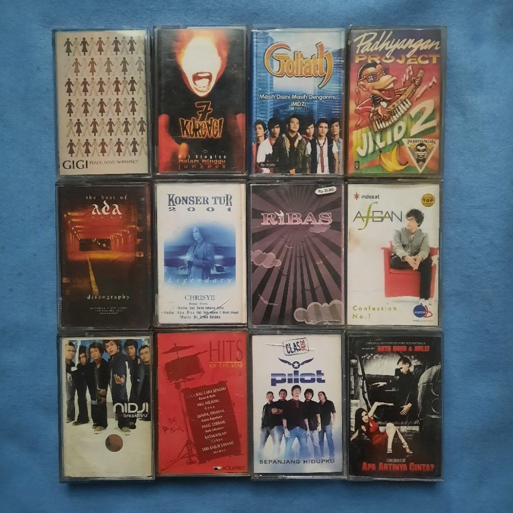 Kaset Pita Afgan Ribas Pilot Ada Band