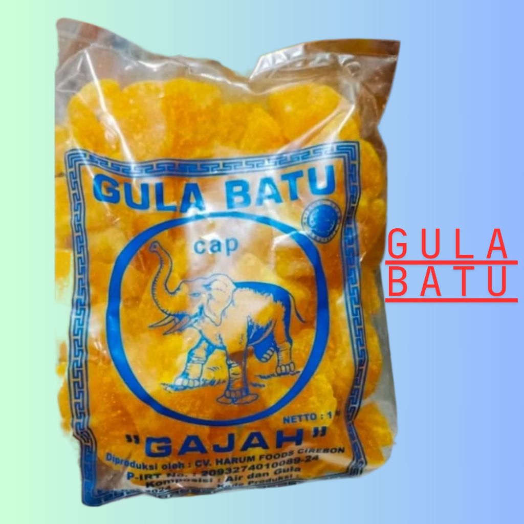 

1000 Gram Gula Batu Khas Cirebon Gula Batu