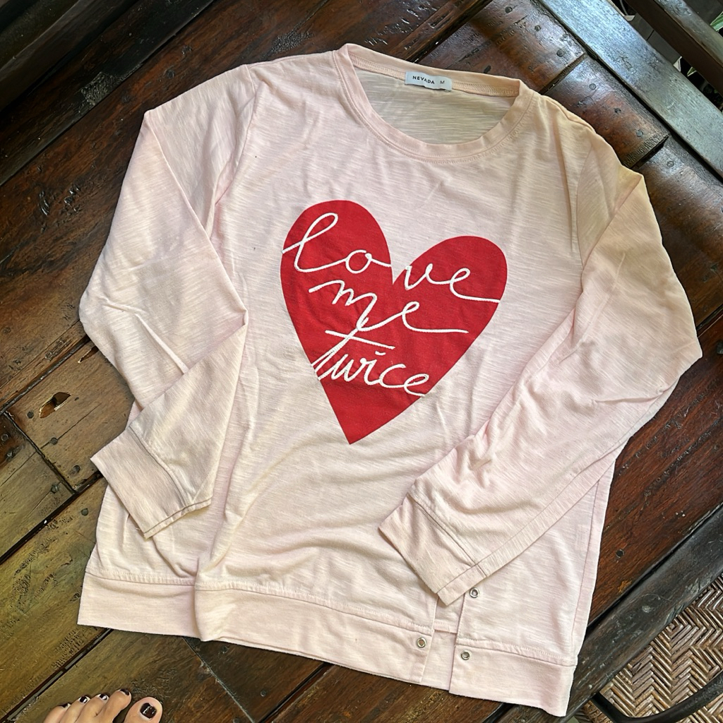 kaos cewek preloved