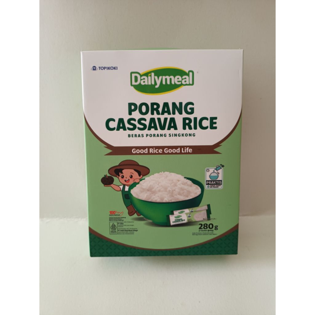 

Dailymeal Porang Cassava Rice 280 gram