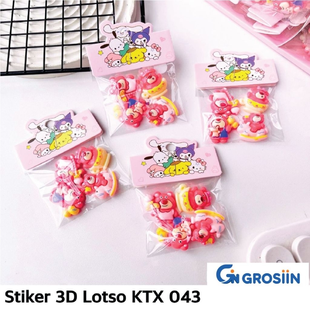 

GROSIIN | STIKER 3D LOTSO 3D KTX 043
