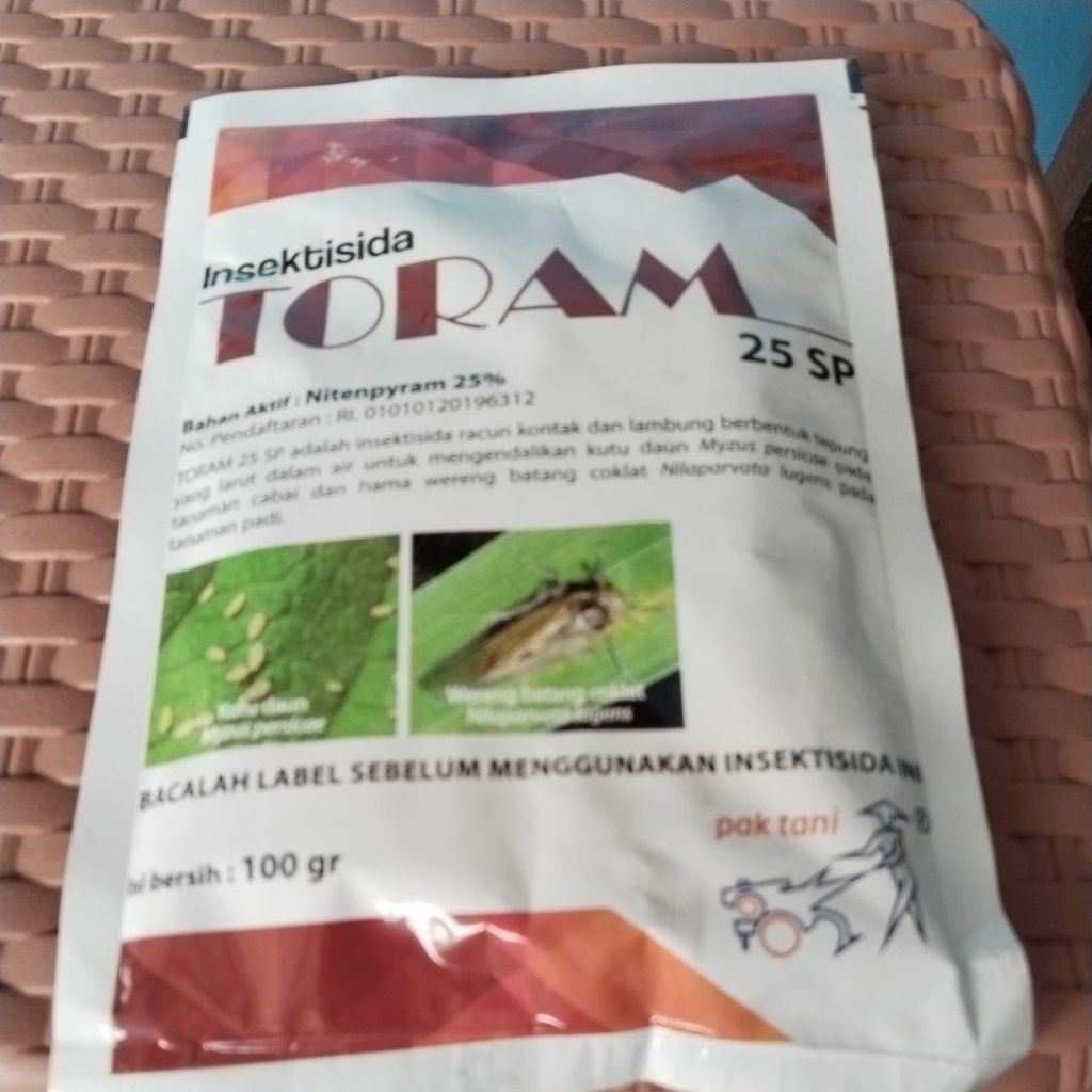 insektisida ToRAm 100gr  obat pengendali hama