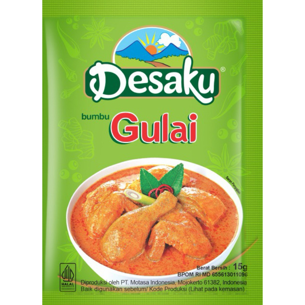 

DESAKU BUBUK GULAI 1 PCS BUMBU MASAK INSTAN