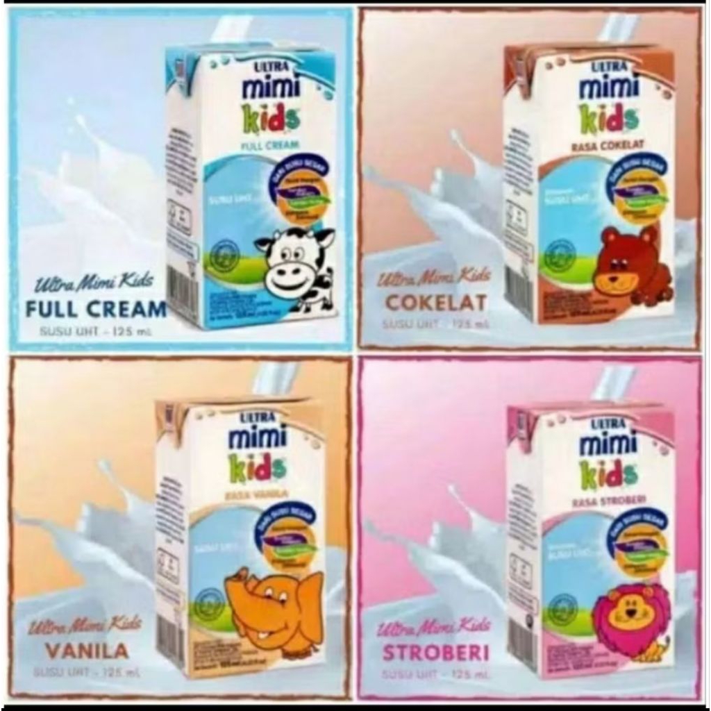 

Susu UHT Dus Ultra MIMI 125 ml Dus - Termasuk Dus Tambahan + Bubble Wrap Dijamin Aman! - REGULER