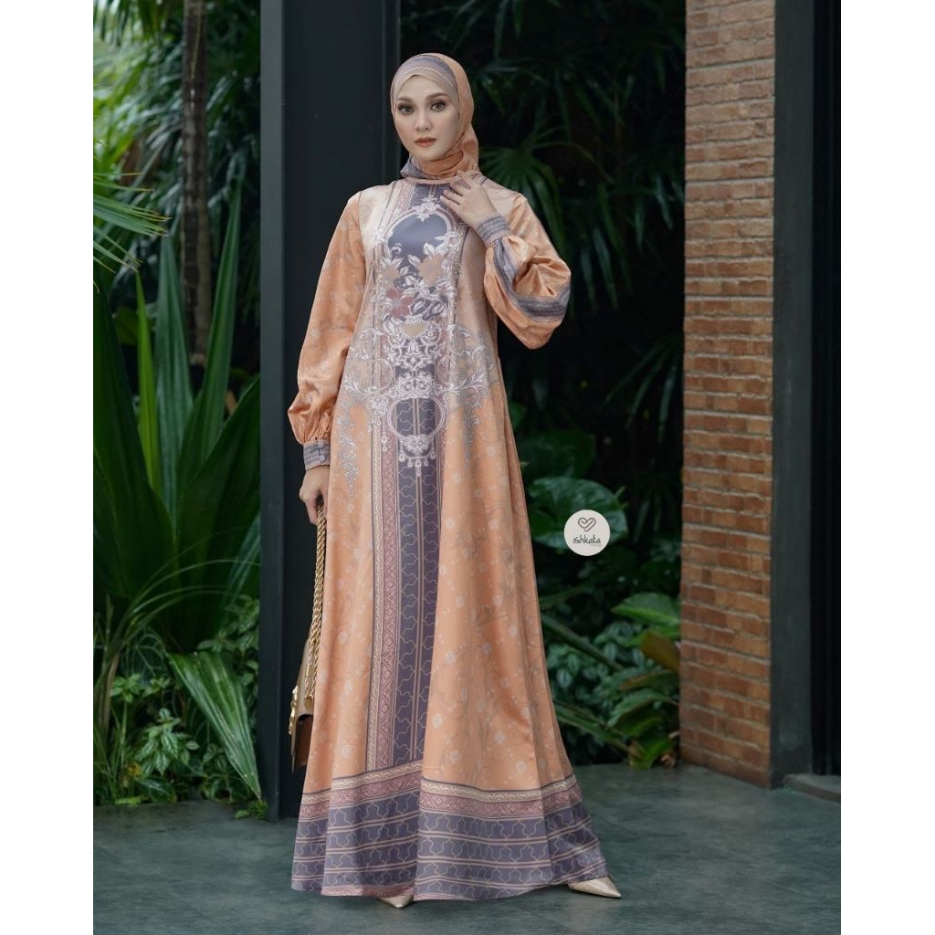 Zahia dress by Shkata✔️dress cantik, dress ori shkata