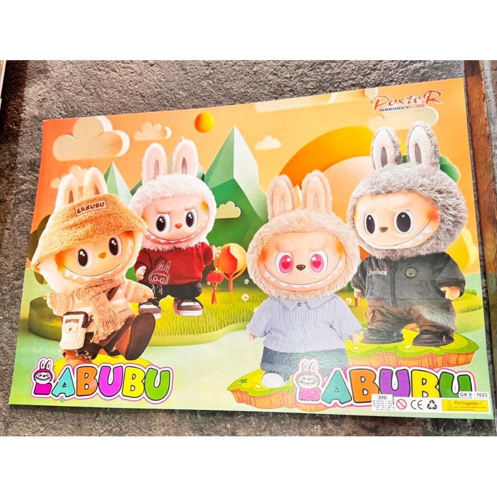 

poster labubu