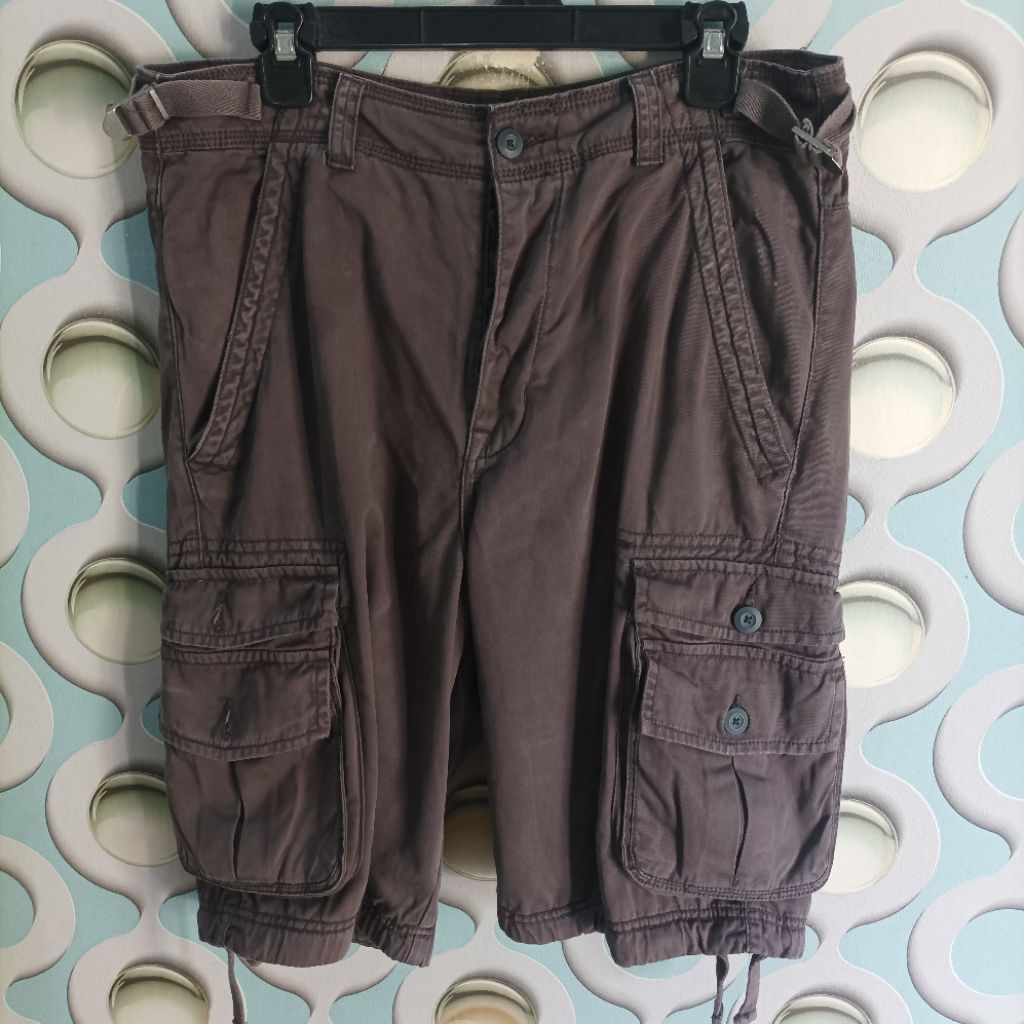 CELANA CARGO PENDEK PRIA H&M SECOND ORIGINAL SIZE FIT 34