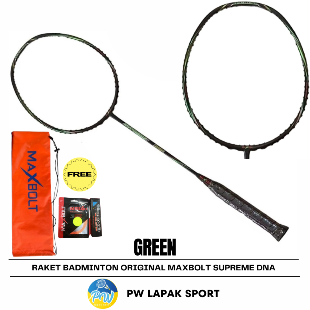 Raket Badminton Original Maxbolt Supreme DNA