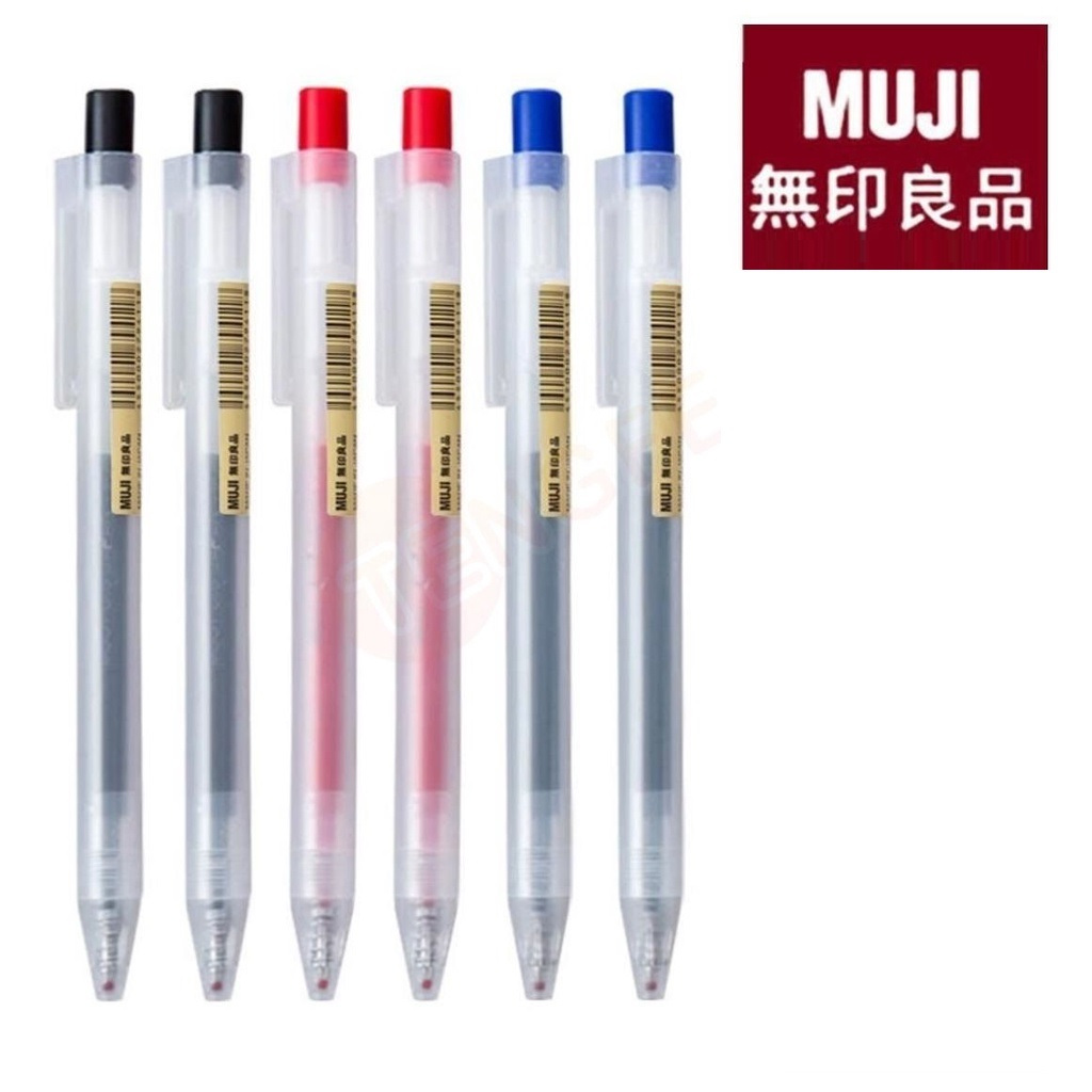 

MUJI Smooth Gel Ink Knock Type Ballpoint Pen 0.5mm