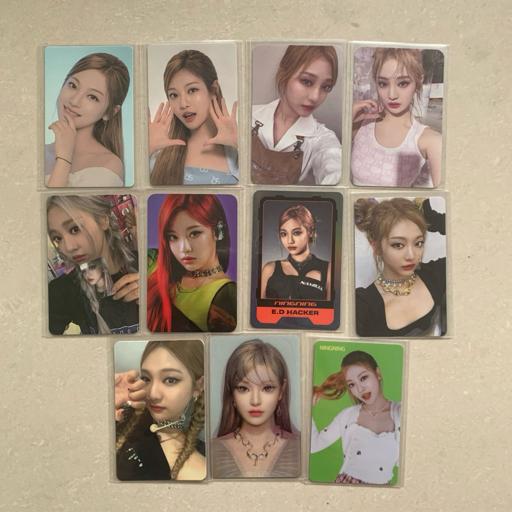 Photocard Ningning Aespa